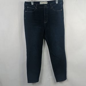 Soft surroundings Jean's capris high rise